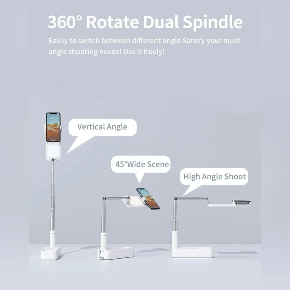 Foldable mobile phone holder